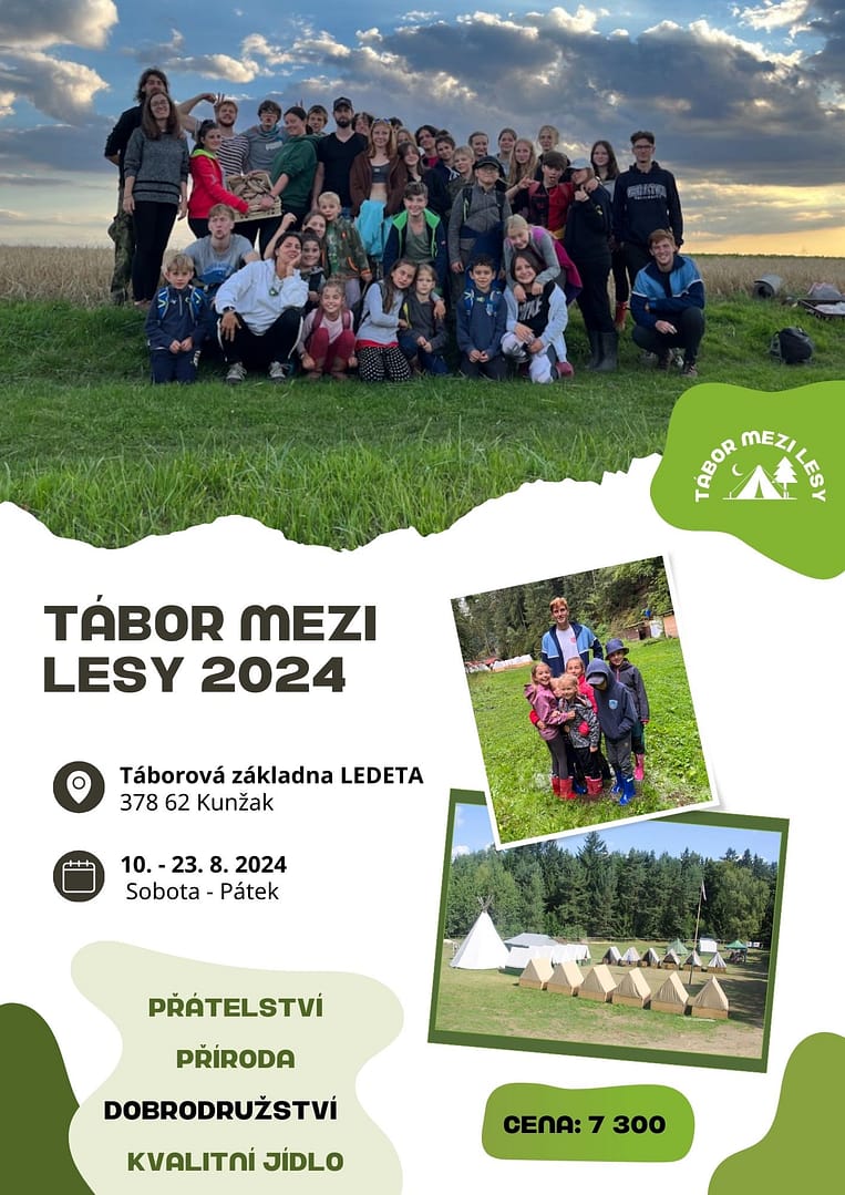 Tábor Mezi lesy 2024 jpg